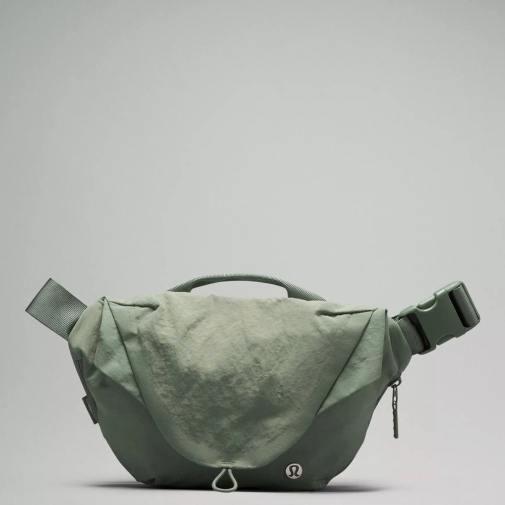 NWT Sage Green Lululemon Curved Crossbody Bag
